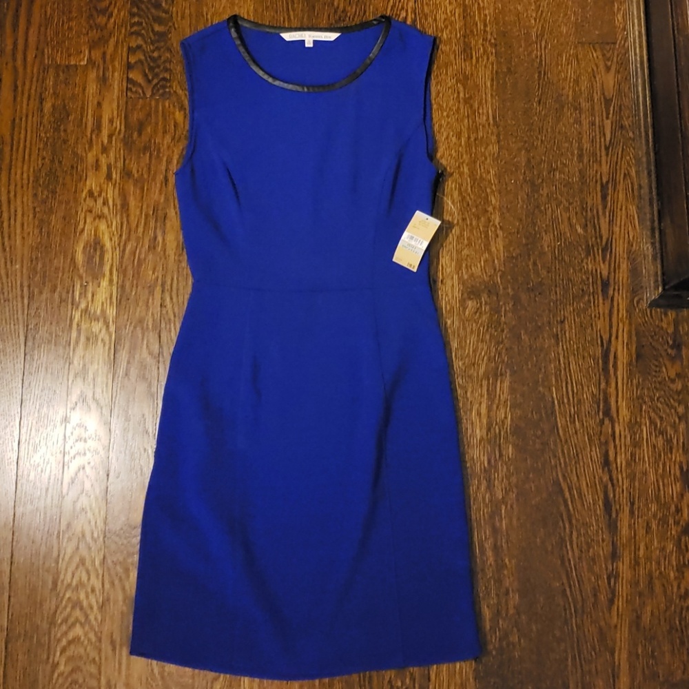 Blue Sleath Dress with Back Cut Out